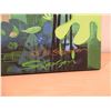 Image 2 : Girl in Forest Artwork by Artist Swanson Numbered 53/100, Unframed  14" x 18"