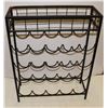 Image 1 : METAL WINE BOTTLE RACK