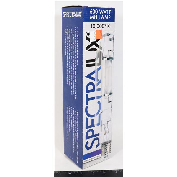 SPECTRALUX, 600W SINGLE ENDED GROW LIGHT BULB
