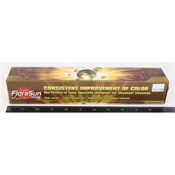 FLORASUN, 600W SINGLE ENDED HPS GROW LIGHT BULB