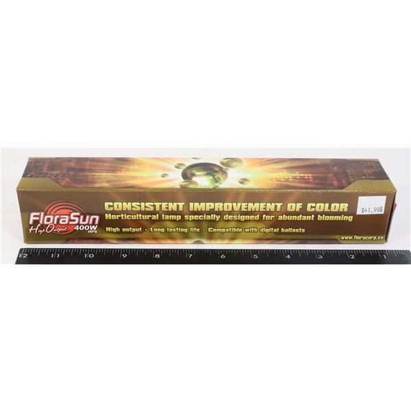 FLORASUN, 600W SINGLE ENDED HPS GROW LIGHT BULB