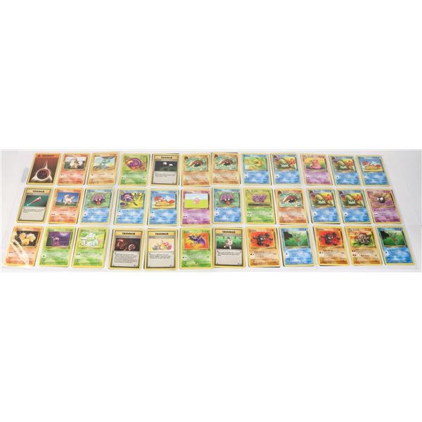 x54 OLD GENUINE 1995,96,98 POKEMON CARDS, M/NM