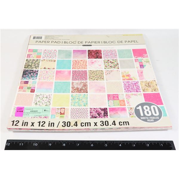 WILDFLOWER PAPER PAD CARDSTOCK