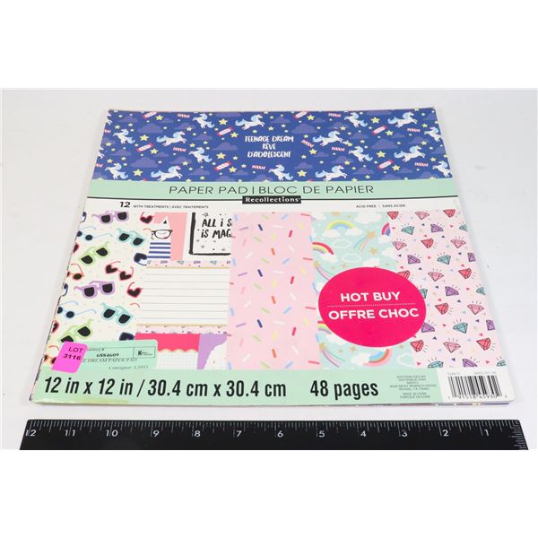 TEENAGE DREAM PAPER PAD