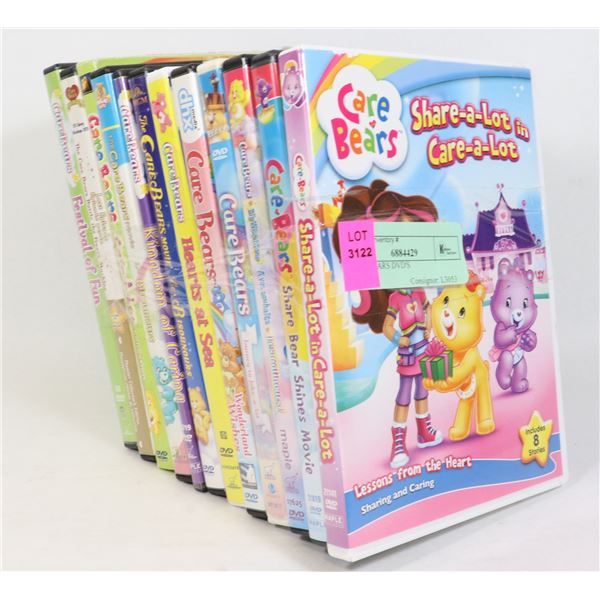 CARE BEARS DVD'S