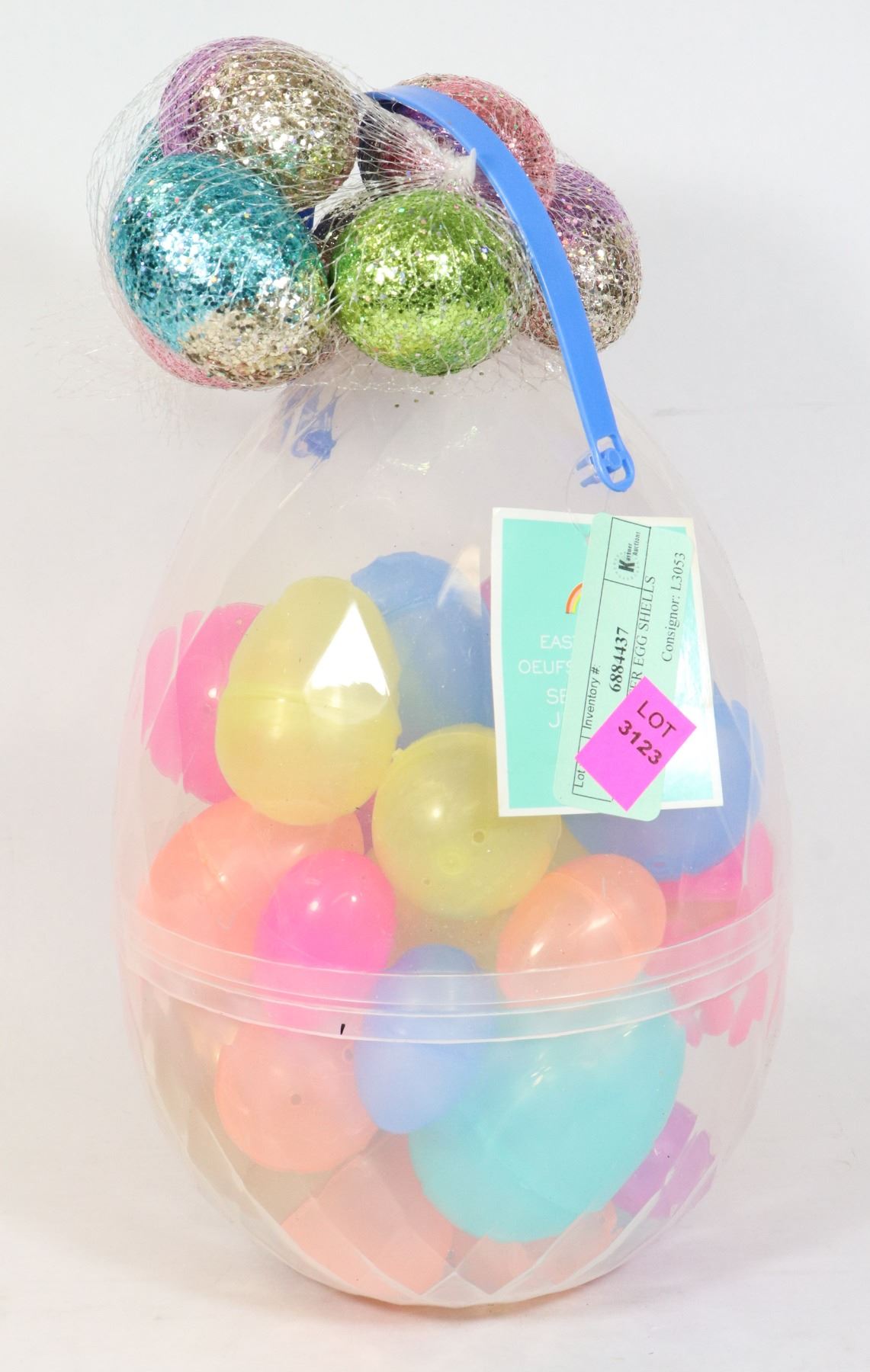 PLASTIC EASTER EGG SHELLS