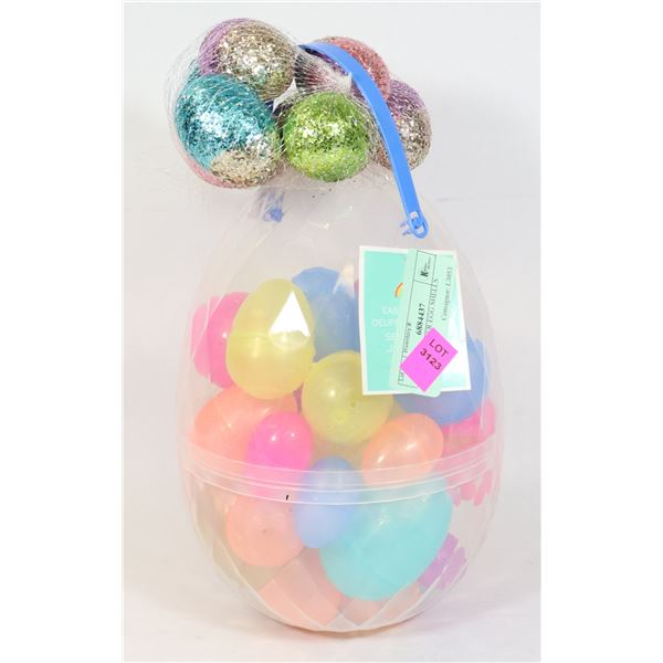 PLASTIC EASTER EGG SHELLS