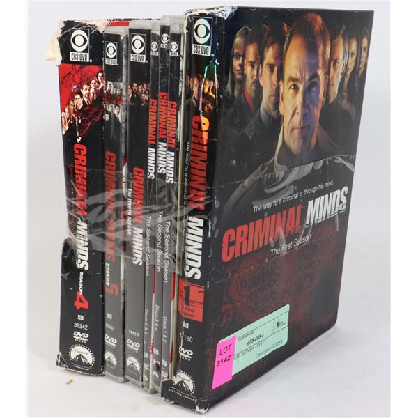 CRIMINAL MINDS DVD'S