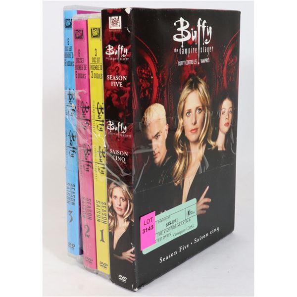 BUFFY THE VAMPIRE SLAYER & ASSORTED DVD'S