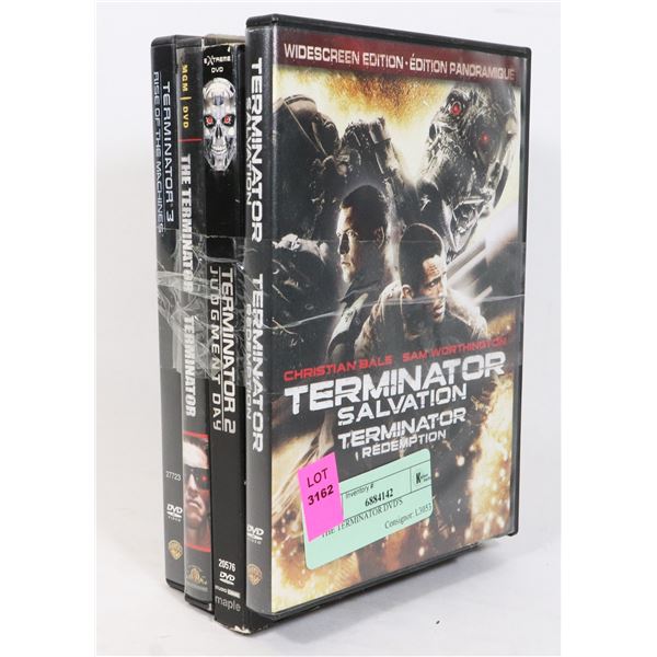 THE TERMINATOR DVD'S