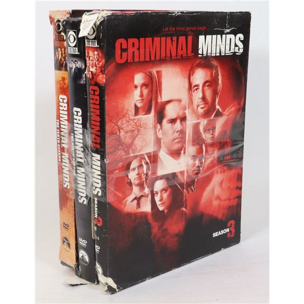 CRIMINAL MINDS DVD SETS