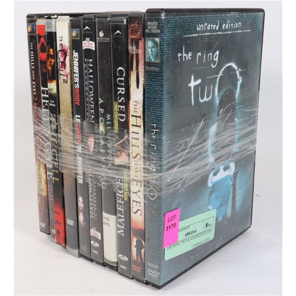 THE RING TWO & ASSORTED DVD'S