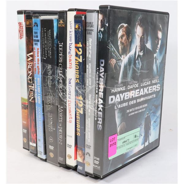 DAYBREAKERS & ASSORTED DVD'S