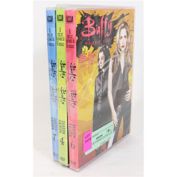BUFFY THE VAMPIRE SLAYER DVD'S