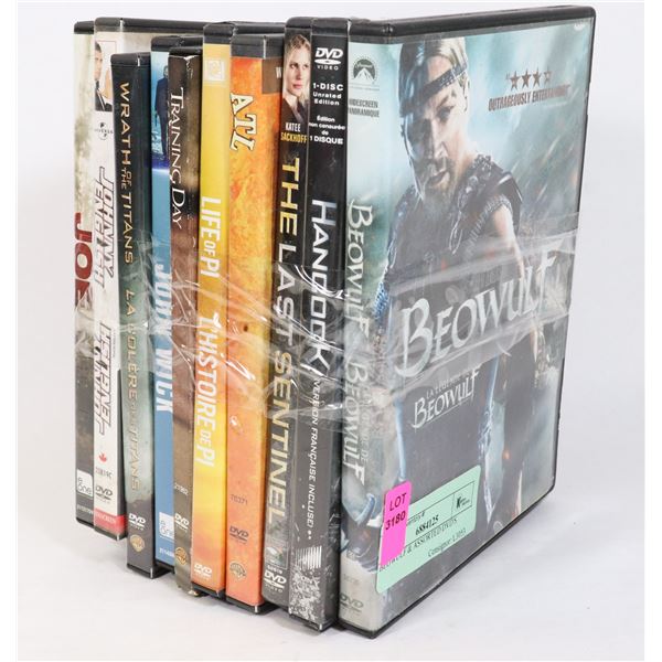 BEOWULF & ASSORTED DVD'S