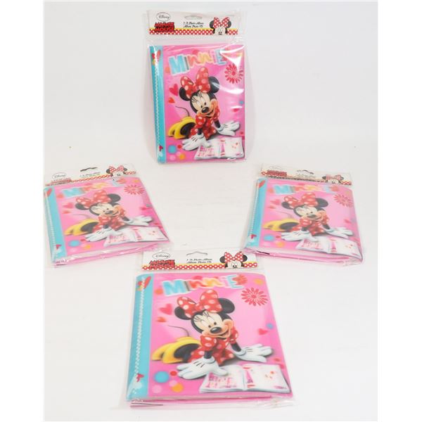 DISNEY MINNIE 3D PHOTO ALBUMS-UNUSED