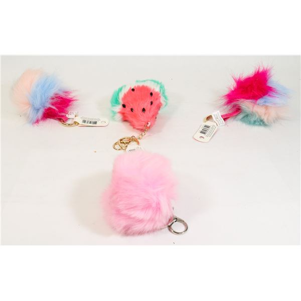 FLUFFY KEY CHAINS