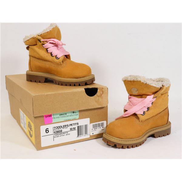 TIMBERLAND TODDLER'S ROLLTOPS