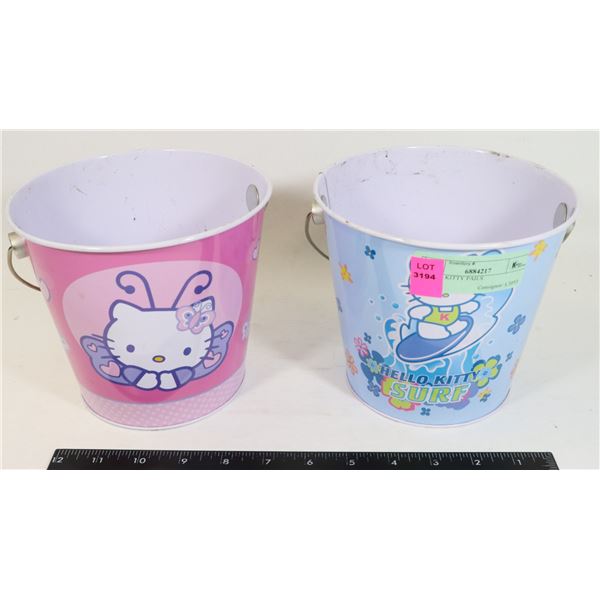 HELLO KITTY PAILS
