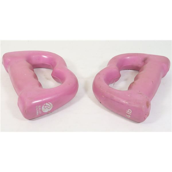 4 LB. HAND WEIGHTS