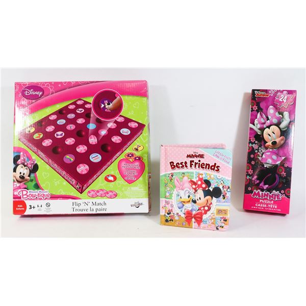 DISNEY GAME/BOOK & PUZZLE