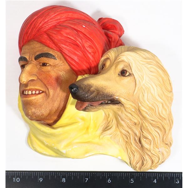 AFGHAN AND HOUND MADE IN ENGLAND