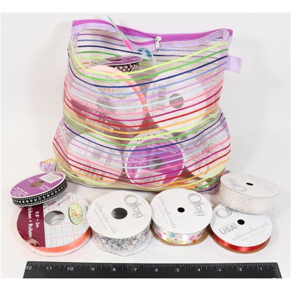 HELLO KITTY/DISNEY & ASSORTED RIBBONS