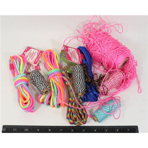 PARACHUTE CORD & DECORATIVE STRING