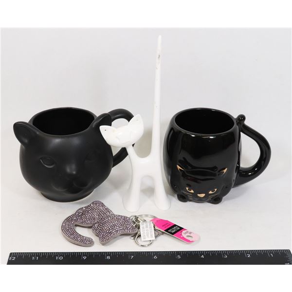 CAT MUGS & DECOR