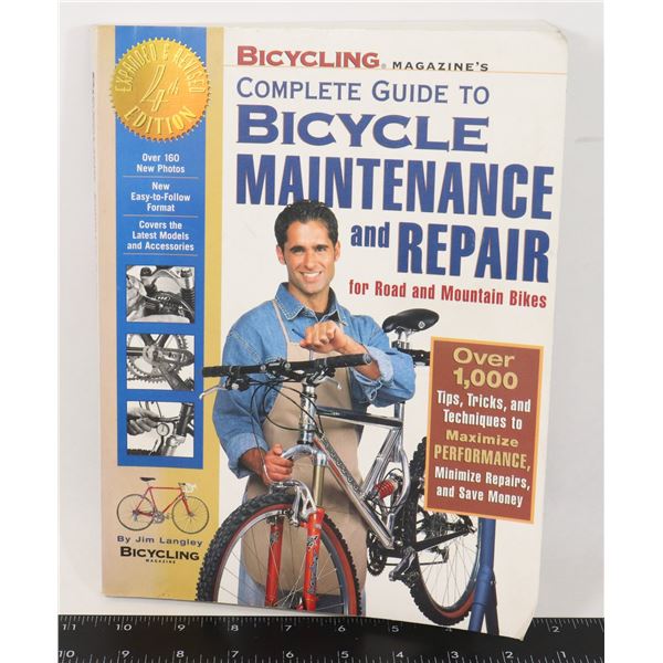 BICYCLE MAINTENANCE & REPAIR BOOK