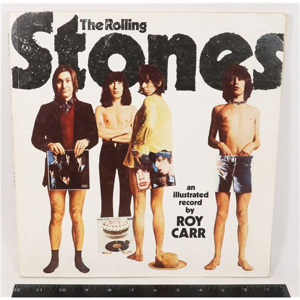 THE ROLLING STONES BY ROY CARR BOOK