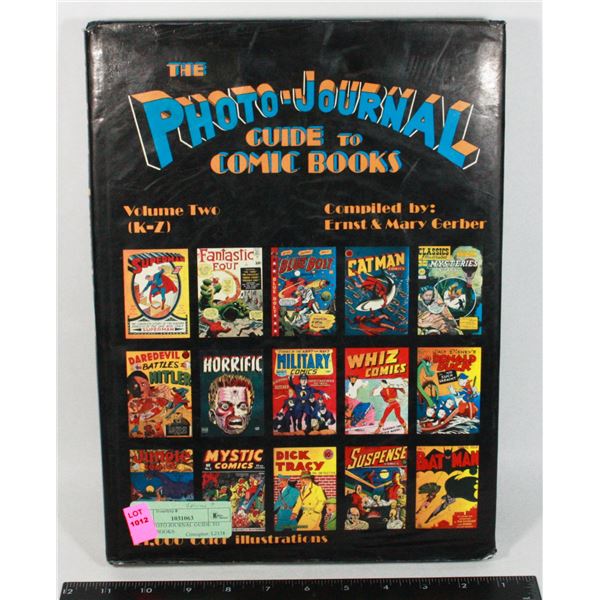 THE PHOTO JOURNAL GUIDE TO COMIC BOOKS
