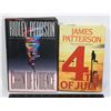 Image 1 : BOOK LOT: JAMES PATTERSON 4TH OF JULY & RIDLEY