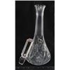 Image 1 : GLASS DECANTER WITH STOPPER (STOPPER HAS CHIP)