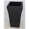Image 1 : 20" WICKER PLANTER