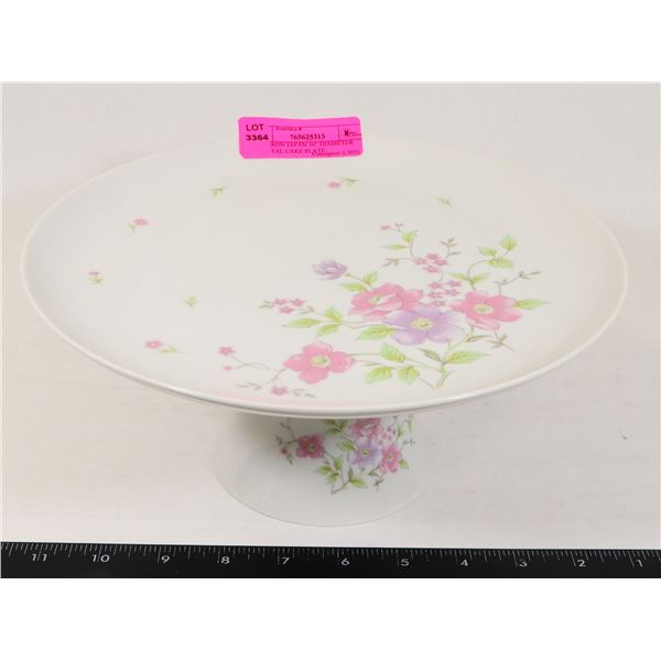 CAMERON JAPAN 10" DIAMETER PEDESTAL CAKE PLATE