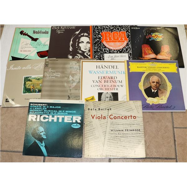 BAG OF OLD RECORDS - UNCLE WIGGLY'S, BOW WOW WOW