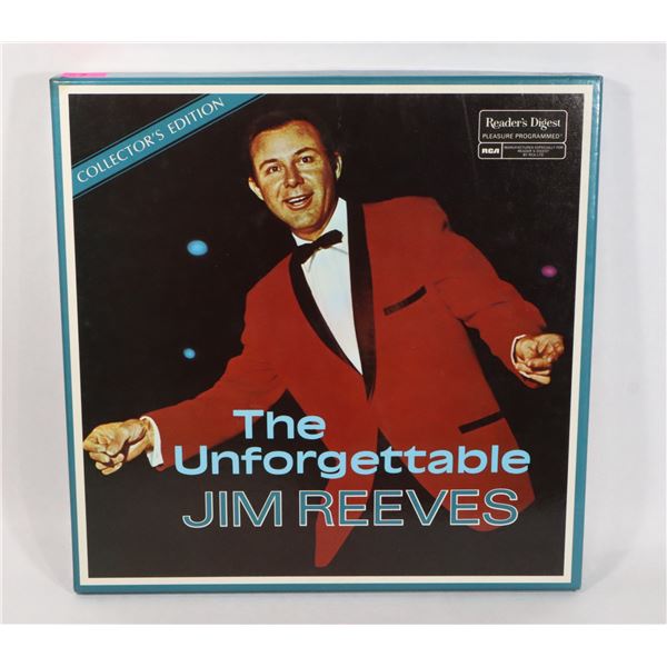 THE UNFORGETTABLE JIM REEVES RECORD BOX SET
