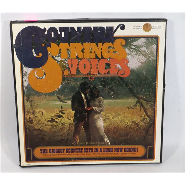 COUNTRY STRING VOICES RECORD BOX SET