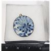 Image 1 : ANTIQUE SILVER ABD CHINESE PORCELAIN PENDANT