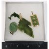 Image 1 : ESTATE LOT OF VARIOUS JADE GEMSTONE JEWELRY ITEMS