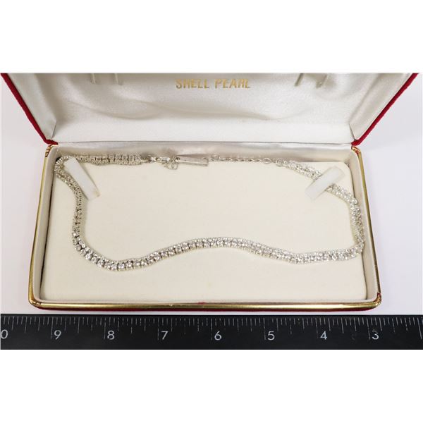 ESTATE CUBIC ZIRCONIA NECKLACE