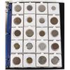 Image 2 : x100 VARIOUS OLD WORLD COINS COLLECTION IN BINDER