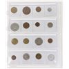 Image 2 : x96 VARIOUS OLD WORLD COINS COLLECTION IN PAGES