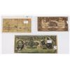 Image 1 : LOT OF 3 OLD EARLY 1900's MEXICAN BANK NOTES