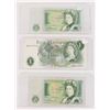 Image 1 : x3 VARIOUS OLD GREAT BRITAIN 1 POUND NOTES
