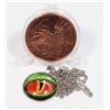 Image 2 : 1-OZ DRAGON COPPER ROUND IN CAPSULE WITH EASEL