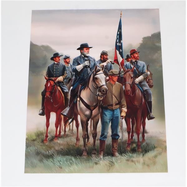 AMERICAN CIVIL WAR WALL ART 11.8" X 17.7" CANVAS