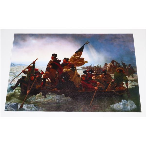 WASHINGTON CROSSING THE DELAWARE CANVAS