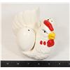 Image 2 : VINTAGE HEN NAPKIN SALT AND PEPPER HOLDER